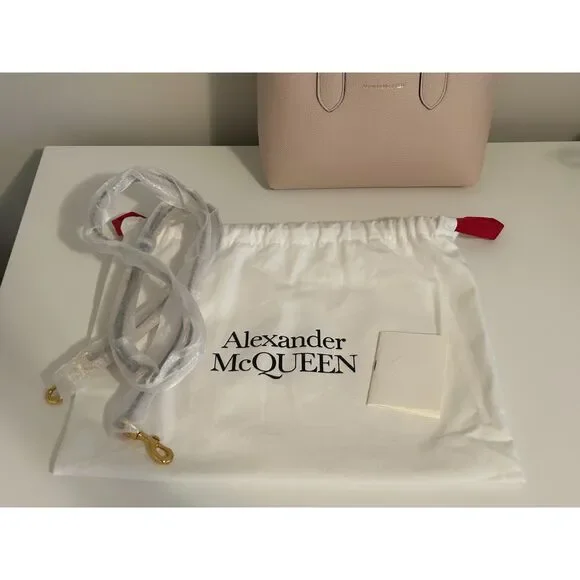 Alexander McQueen - Leather - Mini Shopper Tote/Crossbody - Brand New!